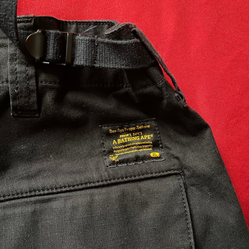 Unisex Rare Bape Cargo Pants - Picture 4 of 7